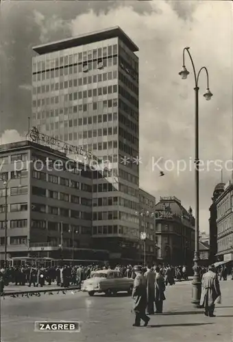 Zagreb Trg republike Hochhaus Kat. Zagreb