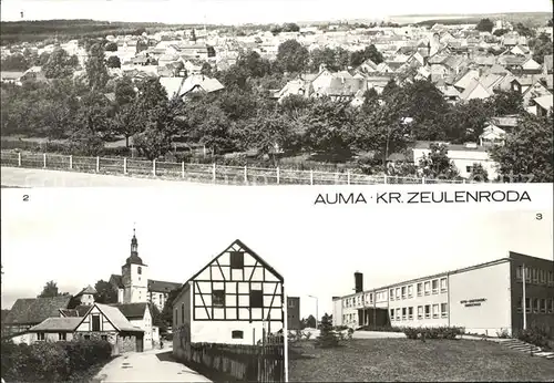 Auma Teilansicht Mossbacher Strasse Otto Grotewohl Oberschule Kat. Auma