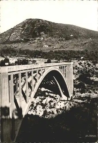 Trigance Le pont sur l Artuby Kat. Trigance