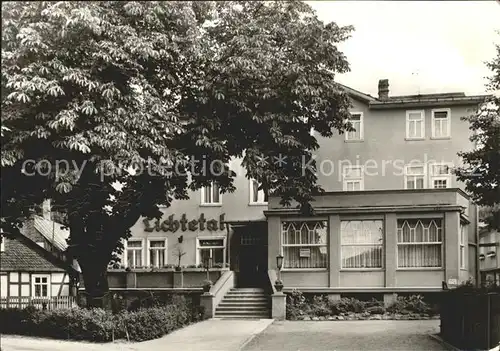 Unterweissbach Gaststaette Lichtetal Kat. Unterweissbach