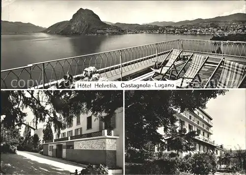 Castagnola Cassarate Hotel Helvetia  Kat. Castagnola