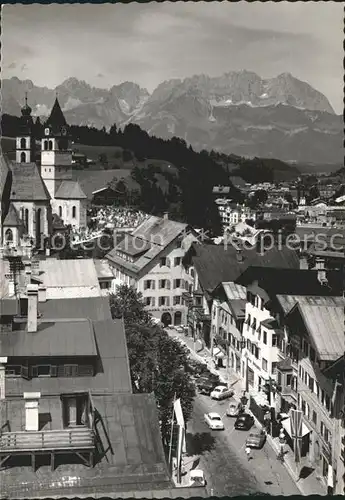 Kitzbuehel Tirol Teilansicht Kat. Kitzbuehel