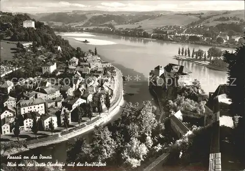 Passau Dreiflusseck Kat. Passau