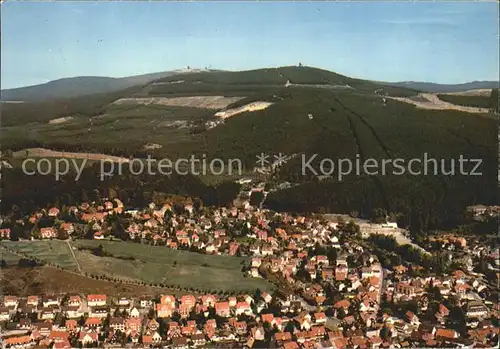 Braunlage Fliegeraufnahme Kat. Braunlage Harz