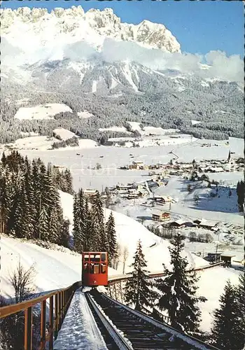 Ellmau Tirol Tirol Sport Center Hartkaiser Standseilbahn  Kat. Ellmau