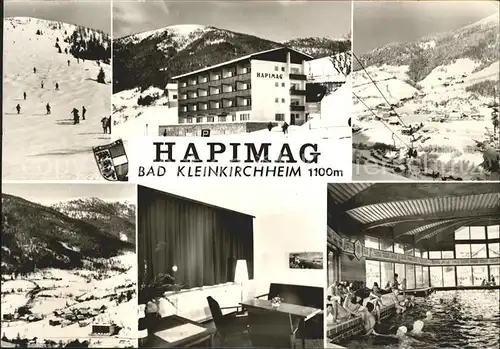 Bad Kleinkirchheim Kaernten Hapimag Ski Sesselbahn Hallenbad Kat. Bad Kleinkirchheim