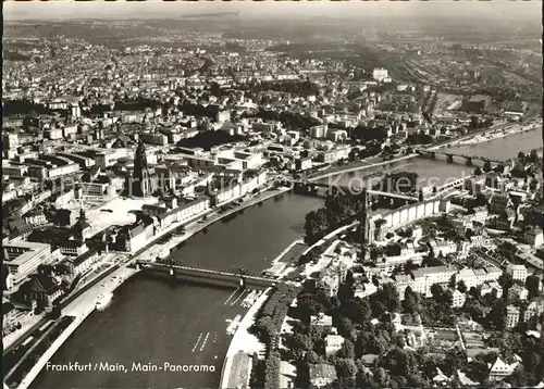 Frankfurt Main Main Panorama Kat. Frankfurt am Main