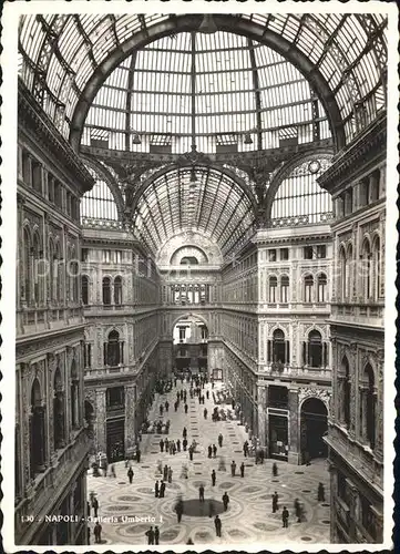 Napoli Neapel Galleria Umberto I Kat. Napoli