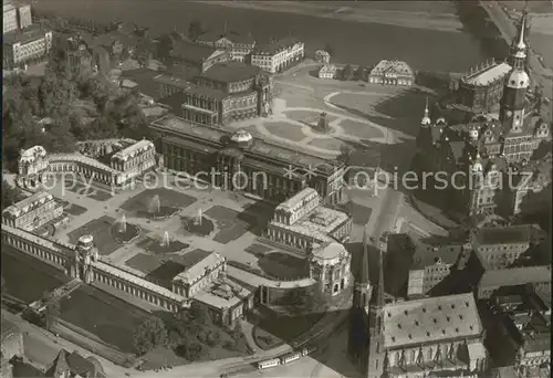 Dresden Zwinger Theaterplatz Kat. Dresden Elbe