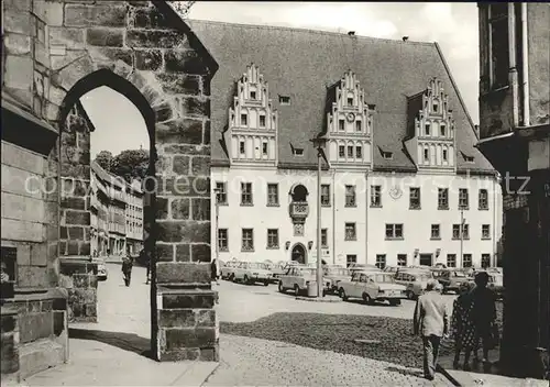 Meissen Elbe Sachsen Rathaus Kat. Meissen