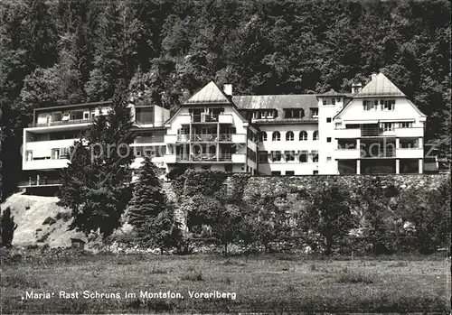 Schruns Vorarlberg Maria Rast Kat. Schruns