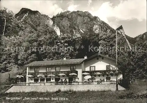 Koenigsee Berchtesgaden Bergstueberl Zum Lenz Kat. Berchtesgaden