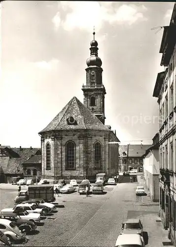 Erlangen Kirche Kat. Erlangen