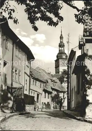 Bad Frankenhausen Oberkirchgasse Kat. Bad Frankenhausen