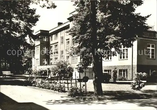 Mahlow Fachkrankenhaus Haupthaus Kat. Blankenfelde Mahlow