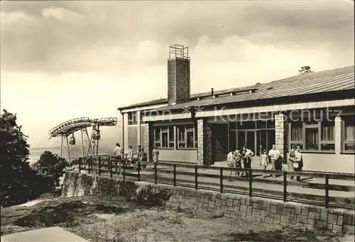 Thale Harz Schwebebahn Bergstation am Hexentanzplatz Kat. Thale