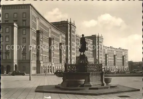 Leipzig Ringbebauung mit Magdebrunnen Kat. Leipzig