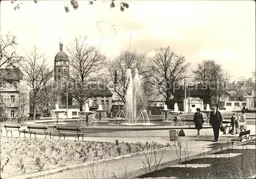 Sangerhausen Suedharz Brunnen Kat. Sangerhausen