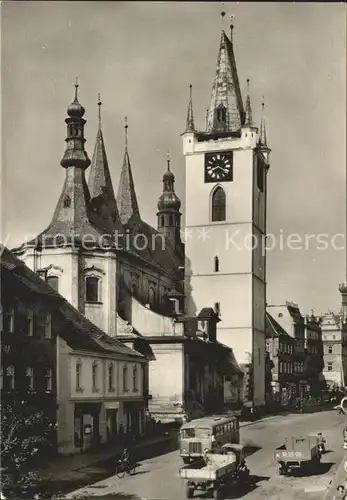 Litomerice Leitmeritz Nordboehmen Kirchenpartie / Litomerice /