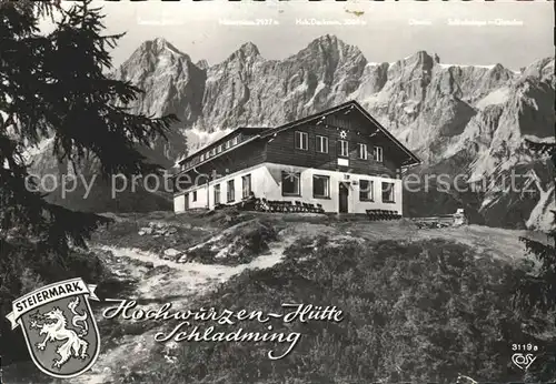 Schladming Obersteiermark Hochwurzen Huette Kat. Schladming