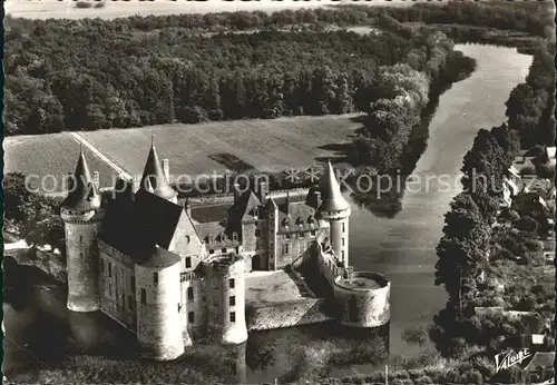 Sully sur Loire Fliegeraufnahme Chateau Kat. Sully sur Loire
