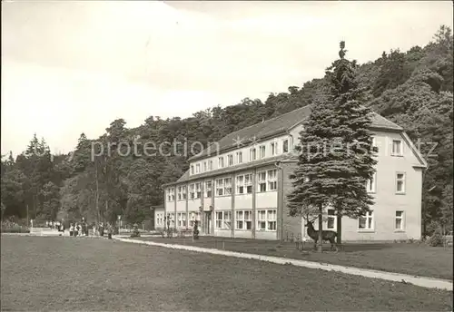 Harzgerode Ferienheim Geschwister Scholl Kat. Harzgerode