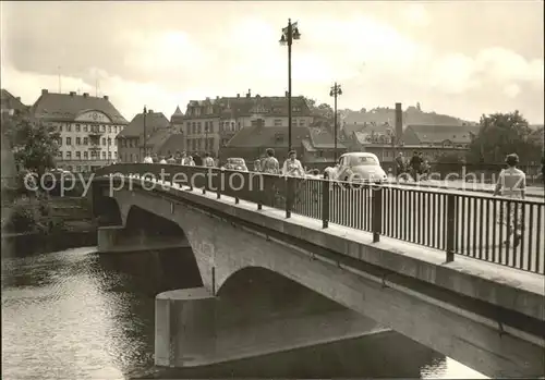 Weissenfels Saale Bruecke des Friedens Kat. Weissenfels