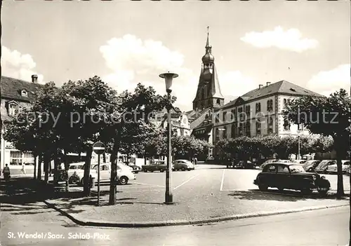 St Wendel Schloss Platz Kat. Sankt Wendel