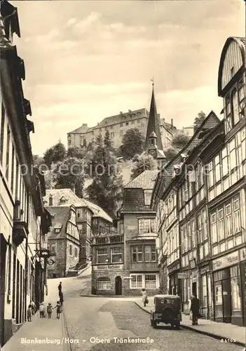 Blankenburg Harz Obere Traenkestrasse Kat. Blankenburg