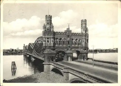 Hamburg Elbbruecke Kat. Hamburg