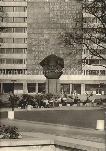 Karl Marx Stadt Karl Marx Monument Kat. Chemnitz