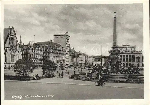 Leipzig Karl Marx Platz Kat. Leipzig