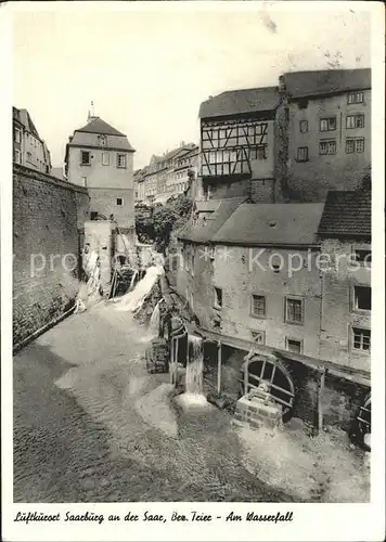 Saarburg Saar Am Wasserfall Kat. Saarburg