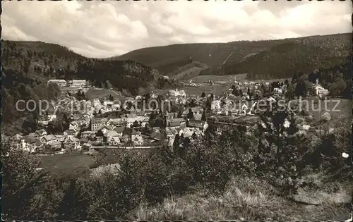 Herrenalb Bad Gesamtansicht Schwarzwald Kat. Bad Herrenalb