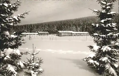 St Andreasberg Harz Internationales Haus Sonnenberg Winterpanorama Kat. Sankt Andreasberg