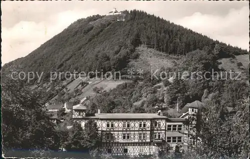 Bad Lauterberg Erholungsheim St Benno Stift mit Hausberg Kneipp Heilbad Kat. Bad Lauterberg im Harz