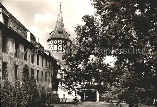 Roth Nuernberg Hof mit Schloss Ratibor Kat. Roth
