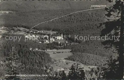 Bayerisch Eisenstein Panorama Luftkurort Landesgrenze Kat. Bayerisch Eisenstein