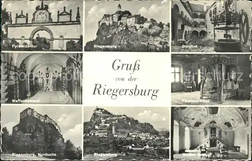 Riegersburg Teilansichten der Riegersburg Kat. Riegersburg