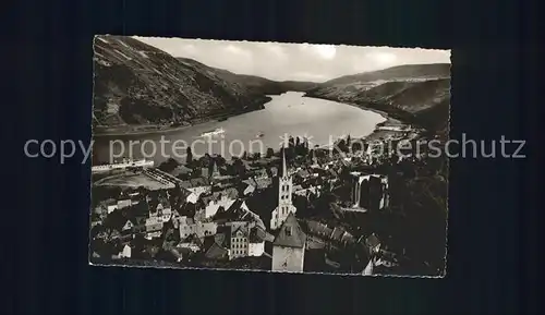 Bacharach Rhein Panorama Kat. Bacharach