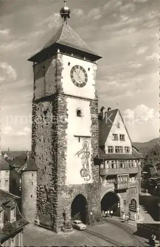 Freiburg Breisgau Schwabentor Kat. Freiburg im Breisgau