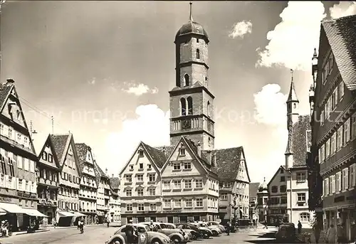 Biberach Riss Marktplatz Kat. Biberach an der Riss