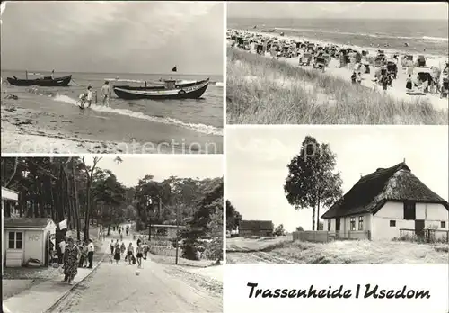 Trassenheide Usedom Strand Boot HO Feriendorf Reetdachhaus Kat. Trassenheide