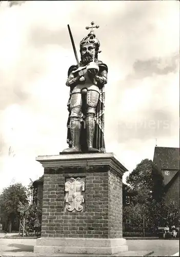 Wedel Pinneberg Roland Statue Kat. Wedel