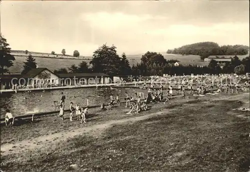 Zwoenitz Schwimmbad Kat. Zwoenitz