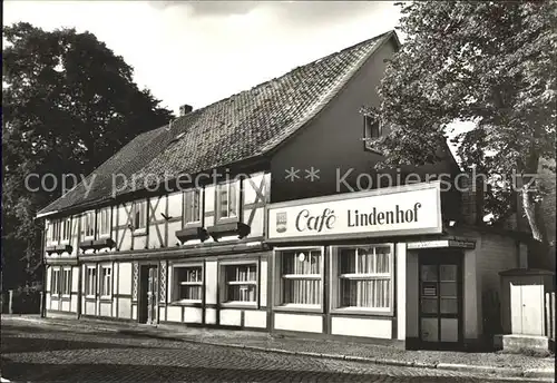 Ilsenburg Harz FDGB Cafe Lindenhof Kat. Ilsenburg Harz