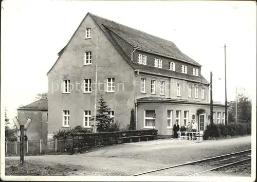 Loessau Reichsbahn Ferienheim Kat. Schleiz