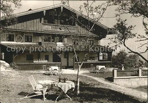 Brannenburg Berggasthof Schweinsteig Kat. Brannenburg