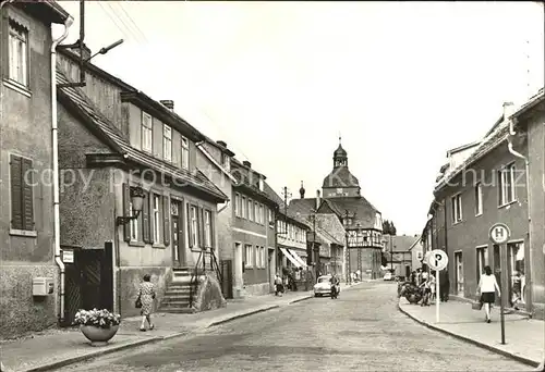 Harzgerode Strassenpartie Kat. Harzgerode