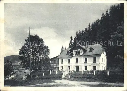 Mariazell Steiermark Erholungsheim der DAF Sigmundsberg Kat. Mariazell